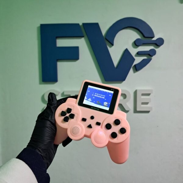 CONSOLA DE JUEGOS RETRO FORMA JOYSTICK