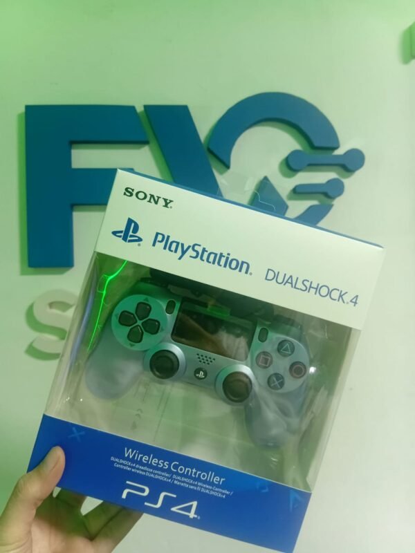 JOYSTICK PS4 CELESTE METALICO - Image 2